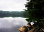 宁静的Coon Lake湖