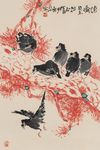 八哥红叶