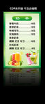 奶茶价目表灯箱图片
