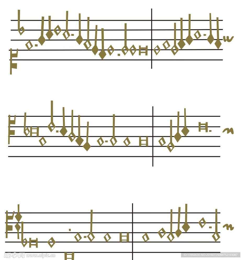 音符乐曲