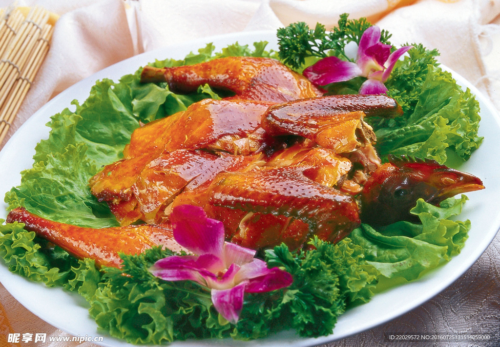 吊烧干鸡