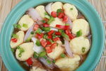 蟹肉玉子豆腐煲