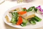 广东丝瓜炒鱼豆腐