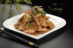 海肠煎豆腐