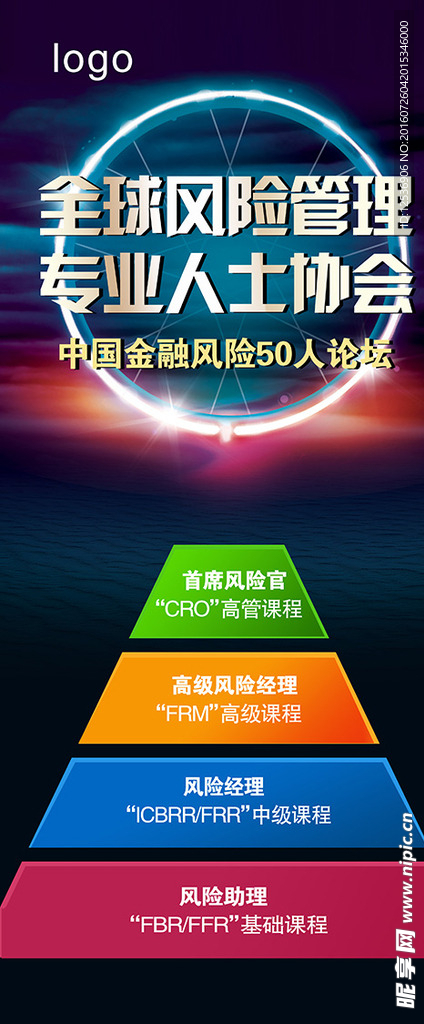 风险管理易拉宝