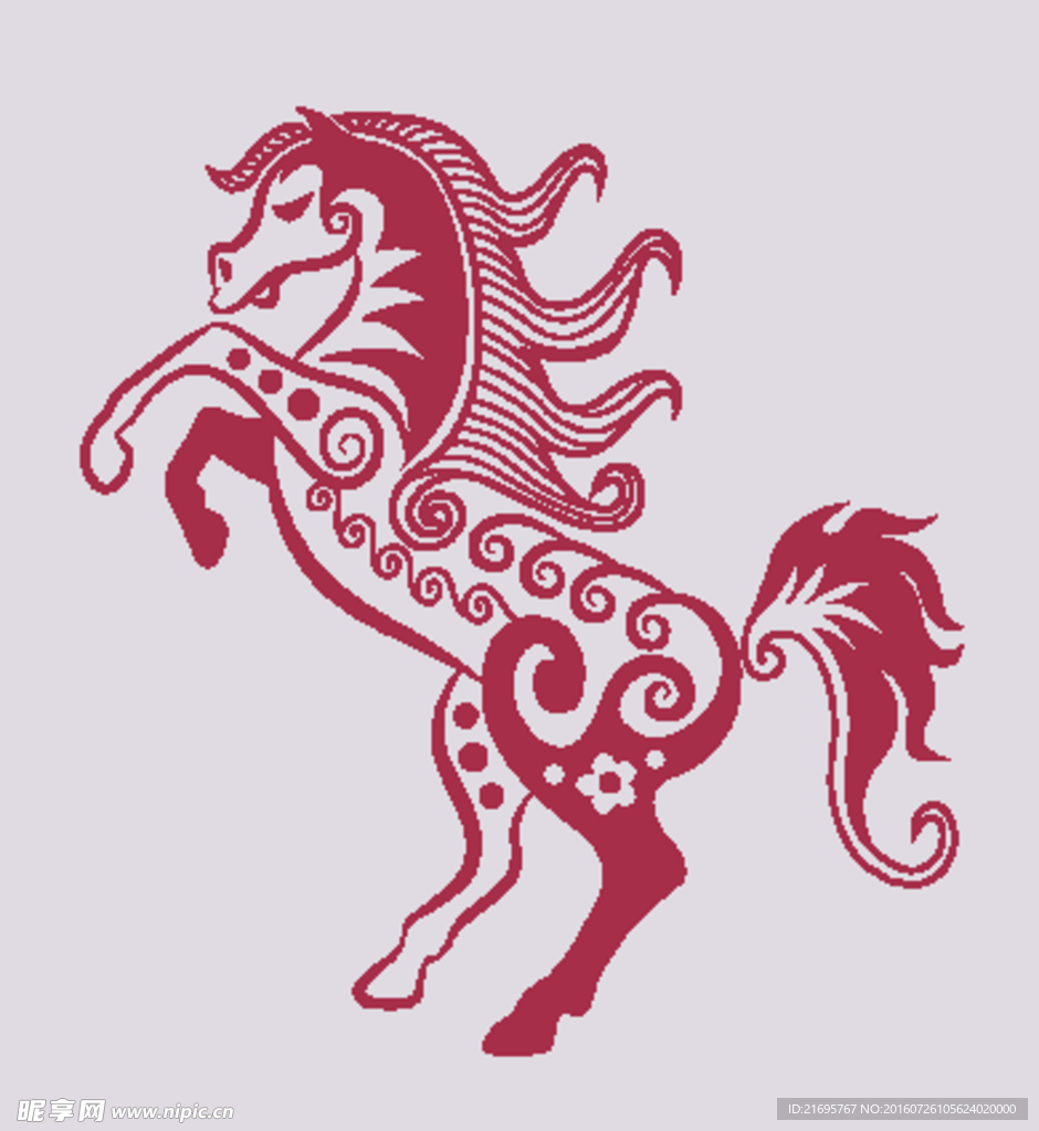 卡通马
