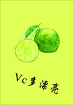 柠檬 果子 水果海报