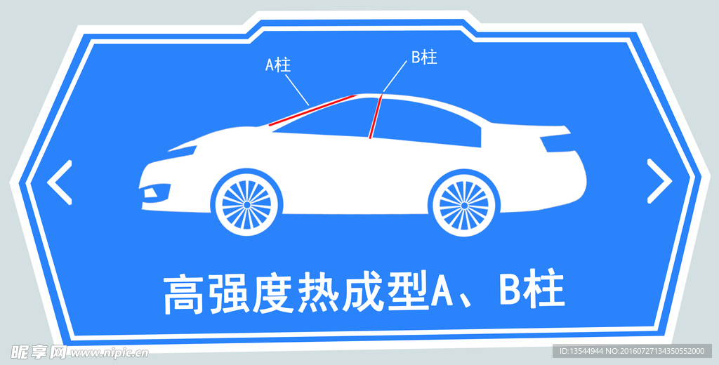 高强度热成型A、B柱