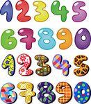 卡通数字