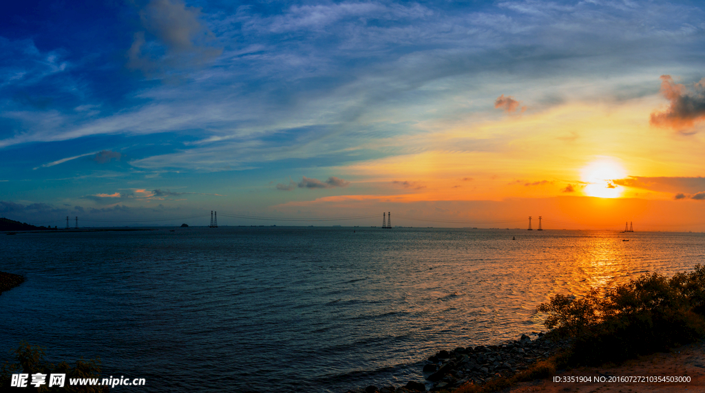 大铲湾海景