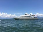 蓝天 大海 游轮