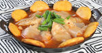铁锅饼子焖带鱼
