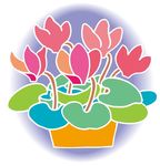 抽象花