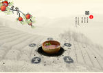 淡雅中国风茶道海报