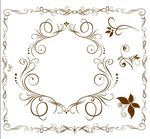 橱窗铁艺花纹