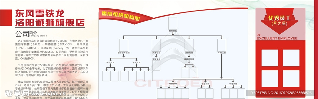 枫尚广告 组织架构 雪铁龙