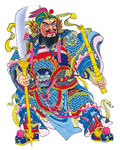 传统门神年画