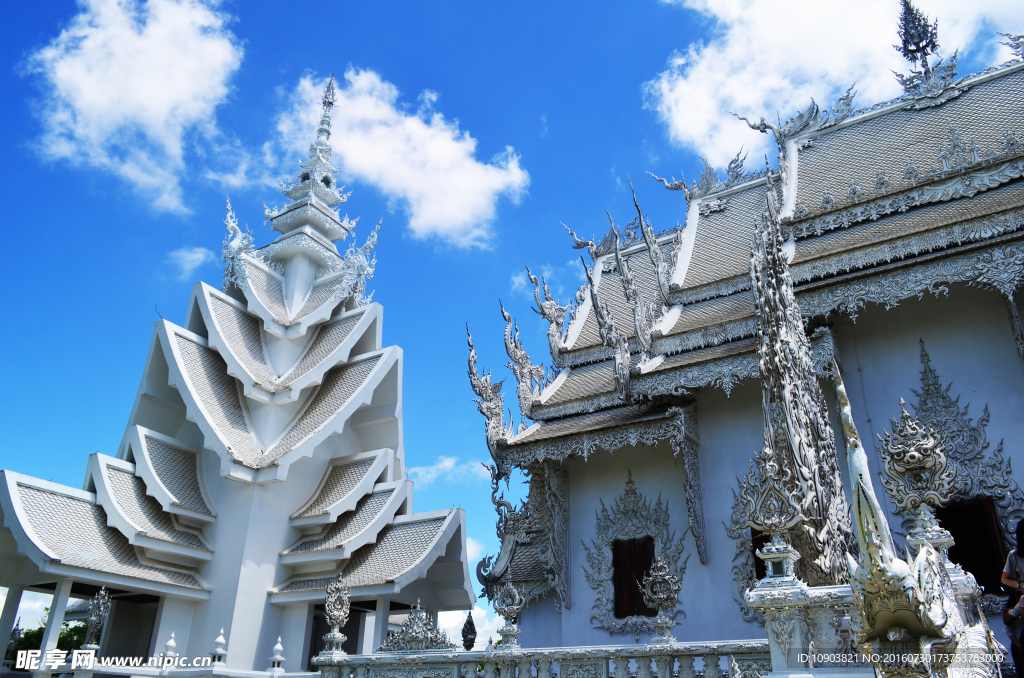 泰国白庙建筑
