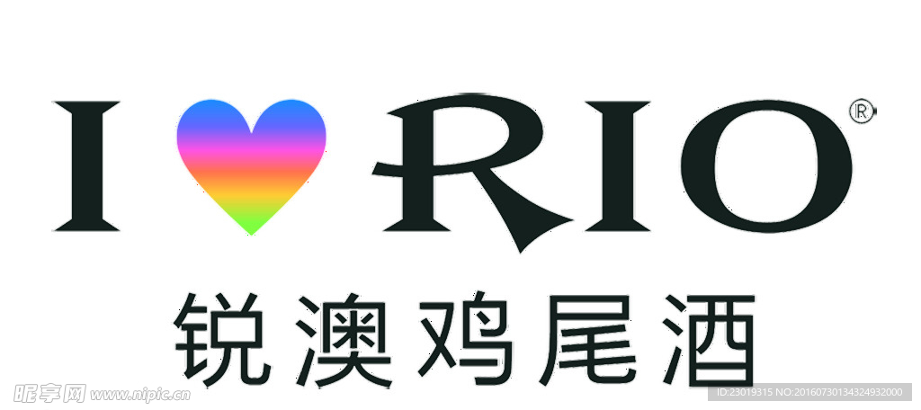 RIO锐澳鸡尾酒logo