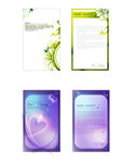 花 边框素材 版面设计 矢量图