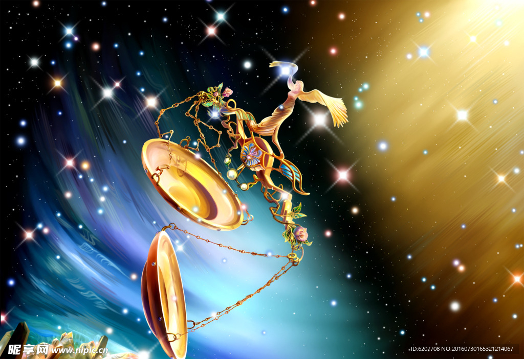 梦幻星空素材