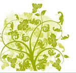 藤草剪贴画