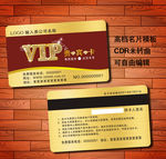 金色高档VIP贵宾卡