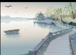 中国风西湖风景flash动画