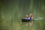 湖 划船