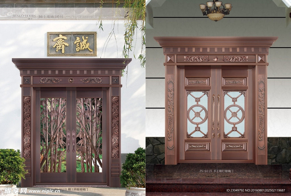 玻璃门