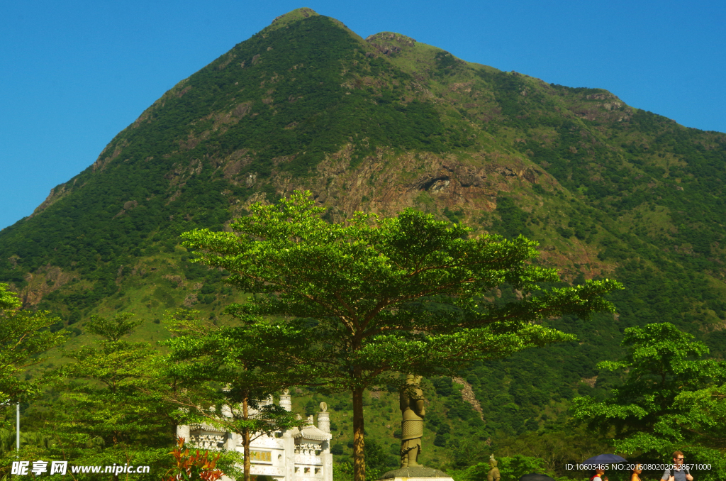 宝莲禅寺 大屿山风光