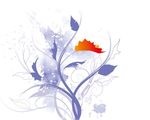 时尚花纹玻璃移门图案