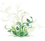 时尚花纹玻璃移门图案