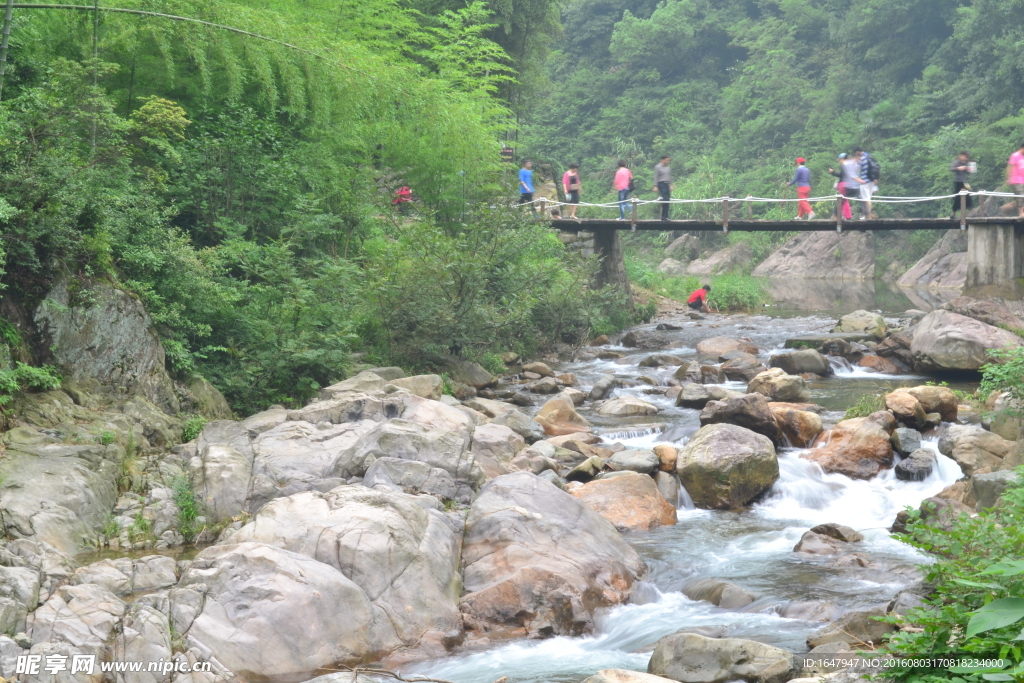山溪与小桥