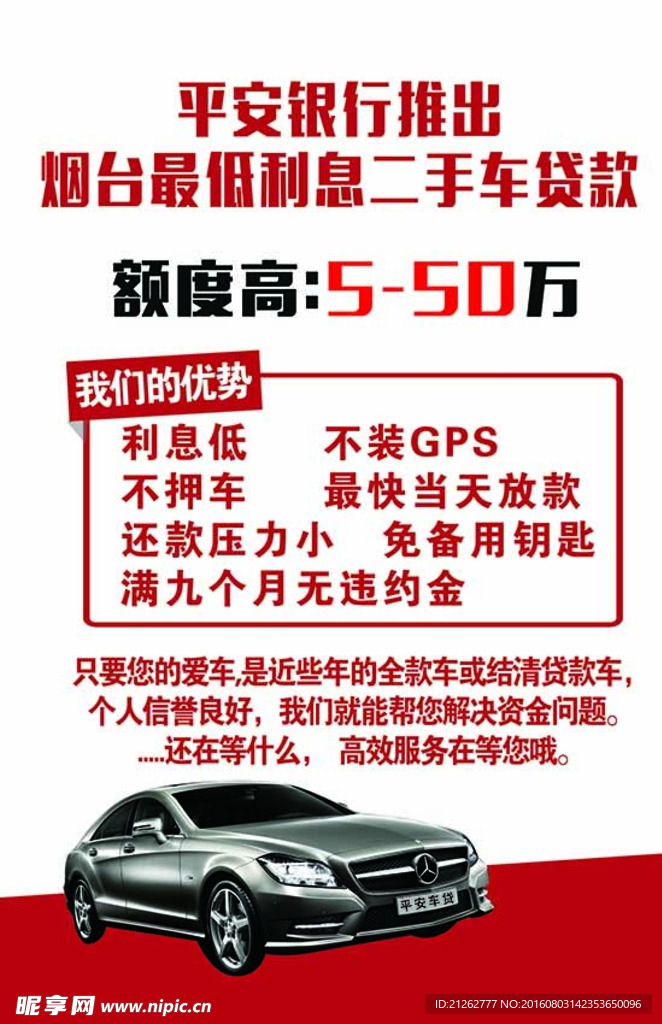 车贷DM单
