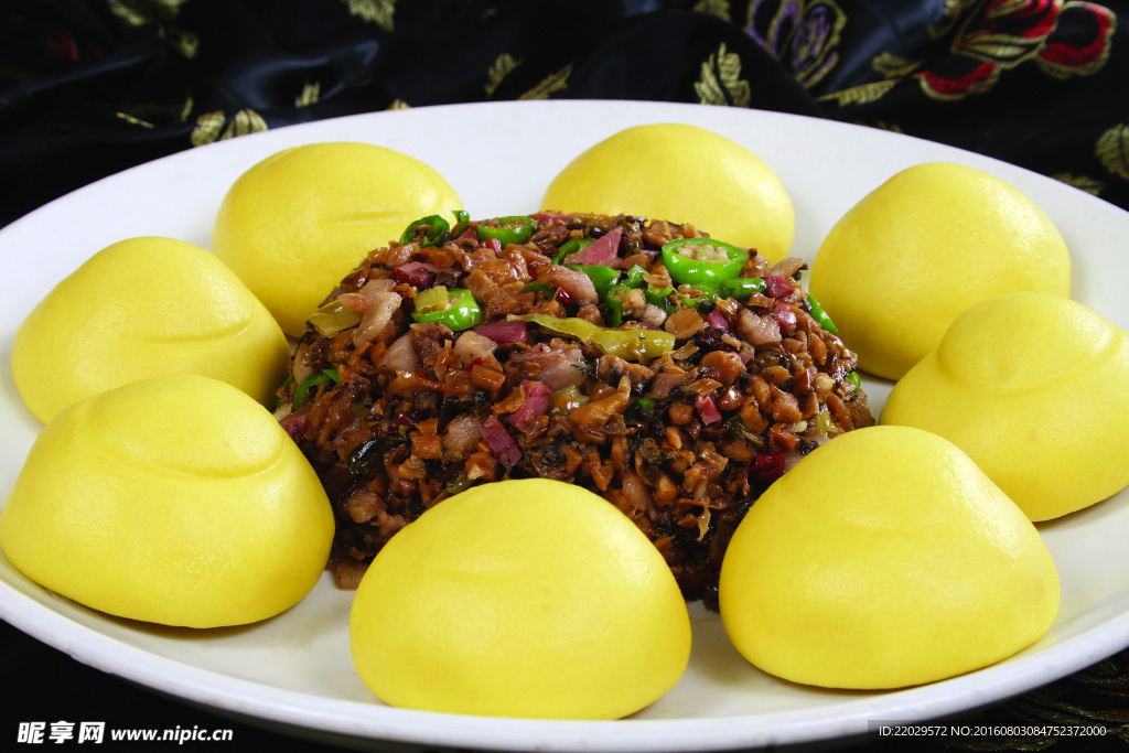 黑腊肉风味野菜