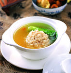 松茸狮子头