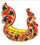 古典花纹公鸡