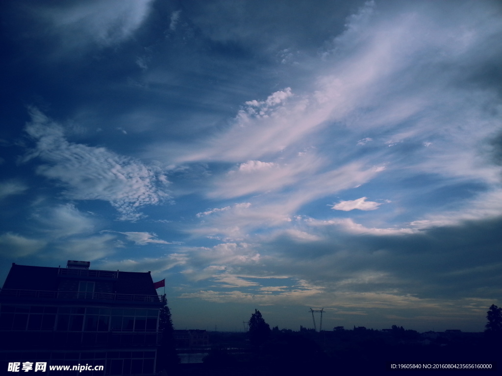 夏天的天空