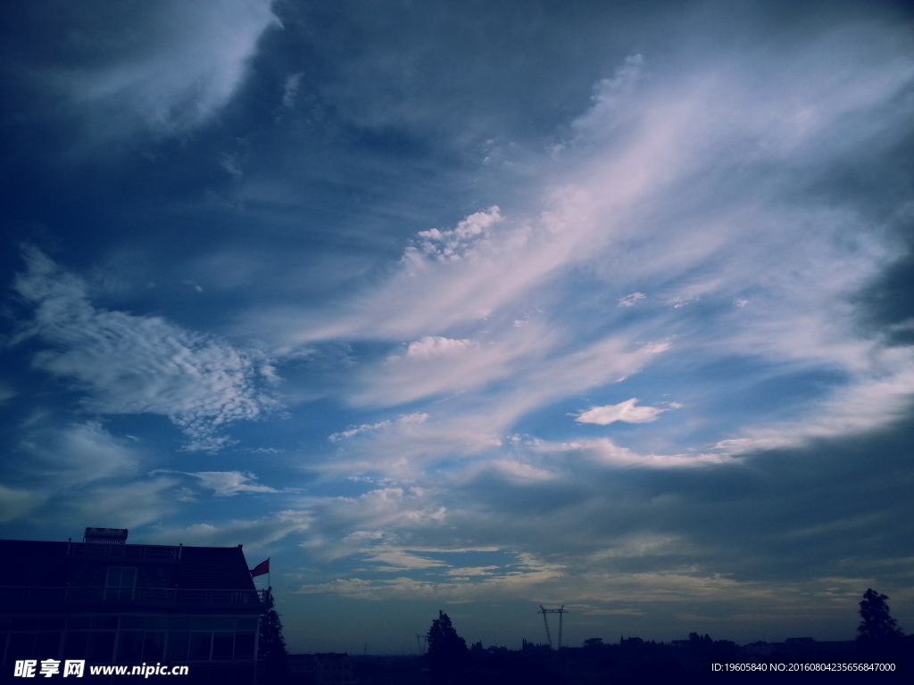 夏天的天空