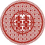喜字窗贴