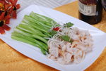 葱油菜心鸟贝