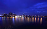 湘江银盆岭大桥夜景