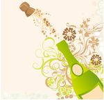 矢量葡萄酒海报