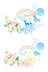春天潮流花纹