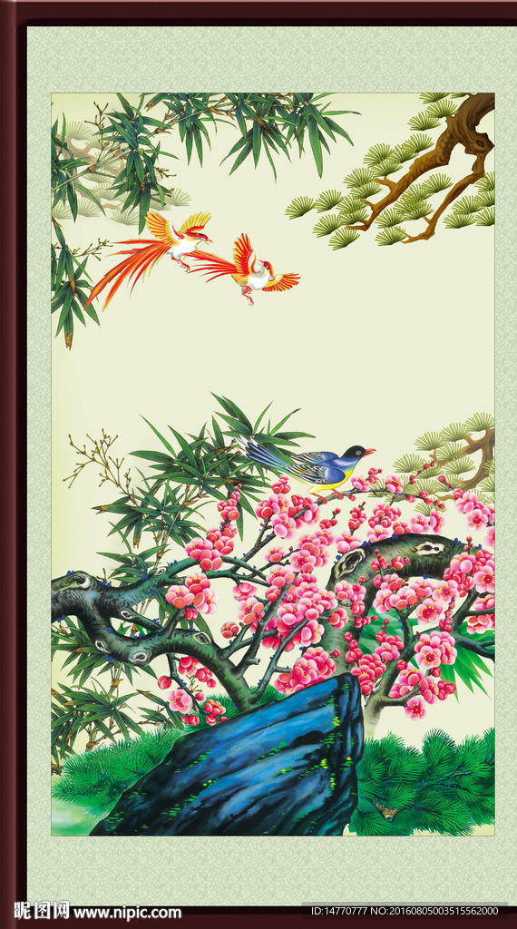 梅花装饰画