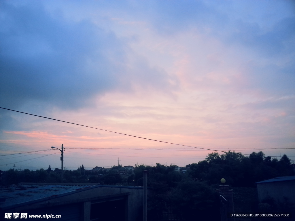 夏天的天空