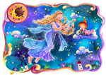 处女座 十二星座 蓝色模板