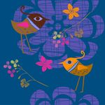 卡通花纹