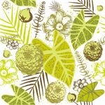 卡通植物花纹